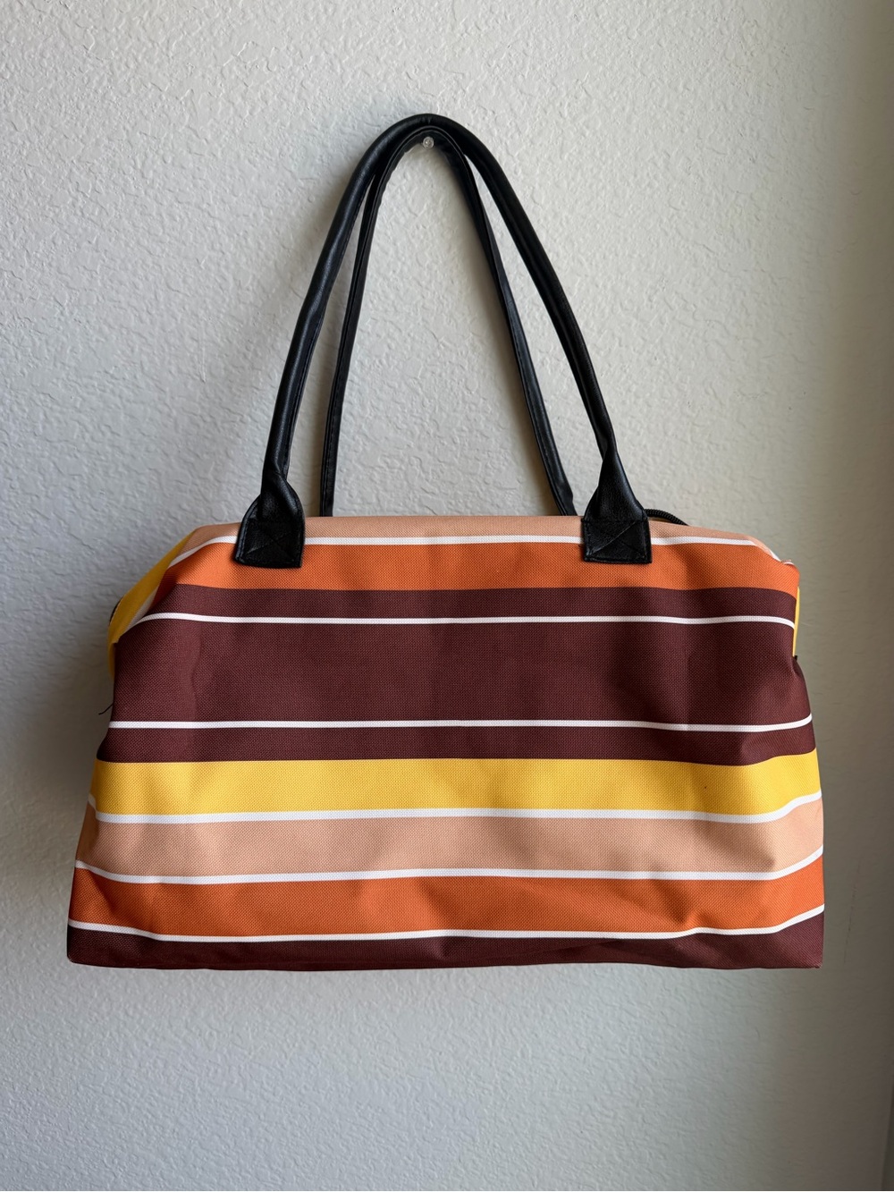 Vintage Striped Tote Bag - Picture 2 of 13